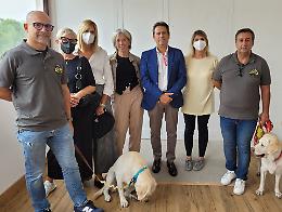 Chanel e Nala regalano un sorriso agli ospiti della rsa