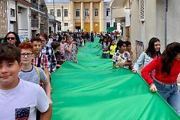 Econda verde - flash mob ecologico con 500 studenti. Le foto