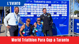World Triathlon Para Cup, successo alla Svam