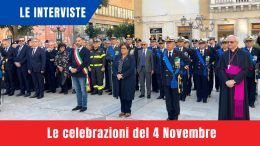 Le celebrazioni del 4 Novembre in piazza della Vittoria