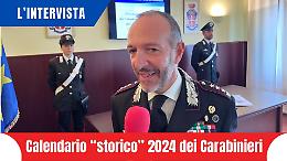 Presentato il nuovo calendario “storico” 2024 dei Carabinieri