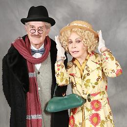 Giuseppe Pambieri e Paola Quattrini all'Orfeo