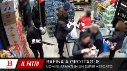 Rapina a Grottaglie: ecco il video