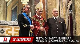 Cerimonia in cattedrale san Cataldo