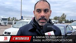 Melucci dagli autotrasportatori