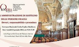 Al via il Convegno Regionale dell'Uneba Puglia e Basilicata