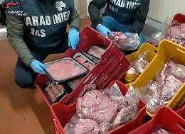 Distrutti oltre un quintale di alimenti