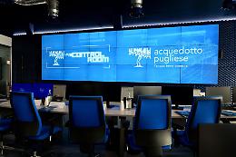Nasce la Control room di Aqp, il “cervello digitale” che si prende cura dell’acqua pubblica. Le foto