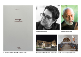 Poesia e dialogo al convento dei Padri Riformati