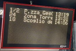 Risolto il problema del funzionamento dei display alle fermate di Kyma Mobilità