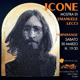  Le opere di Emanuele Lecci in esposizione negli spazi de La Factory