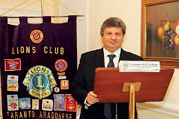Giuseppe Mazzarino è il nuovo presidente del Lions Aragonese