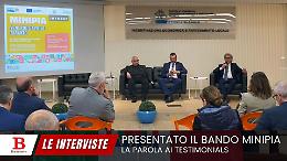 Presentato il Bando regionale MiniPia