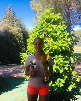 Tennis Under 14, Sofia Greco campionessa della macroarea Centro Sud