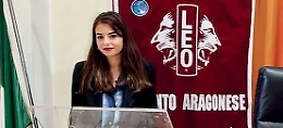 Valentina Simeone nuovo presidente Leo Club Aragonese