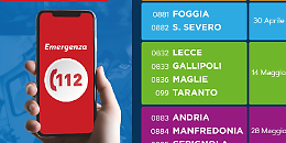 In caso di qualunque emergenza basta fare il 112. Arriva in Puglia il Numero unico europeo