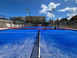 Padel, beach volley e pickleball, ultimati i lavori sull’area esterna del Palamartino