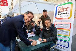 Boccia a muso duro: «La destra smetta di strumentalizzare le istituzioni». Le foto