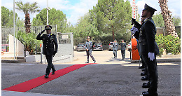 Visita del generale Fabrizio Toscano al Comando Provinciale di Taranto della Guardia di Finanza