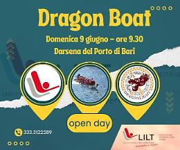 Open Day dedicato alla “Dragon boat”, disciplina nautica che fa bene a tutti