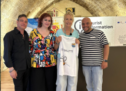 Licia Colò porta Pulsano su La7. Le foto