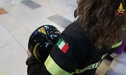 Una donna di Bari e il suo cane salvati sul Monte Montea da un elicottero dei Vigili del Fuoco