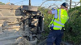 Rocambolesco incidente sulla Taranto-San Giorgio Jonico, 5 feriti. Quattro sono donne