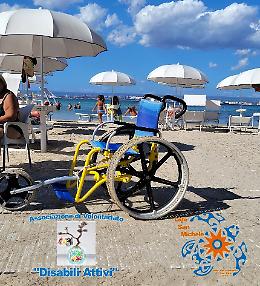 Spiaggia a misura di disabilità, Taranto c'è