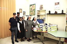 La Polizia di Stato recupera scarpe rubate e le dona alle Suore Betlemite di Andria