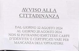 "Uffici comunali chiusi a Paolo VI"