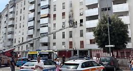 Incendio in appartamento, paura a Paolo VI