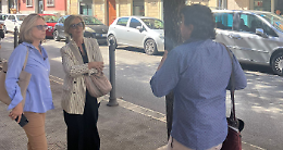 Verde pubblico, il sopralluogo nel quartiere Libertà di Bari