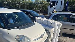 Tamponamento a catena, traffico in tilt