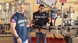 Oltre 20mila bottiglie di vino sequestrate dai carabinieri del Nas di Taranto