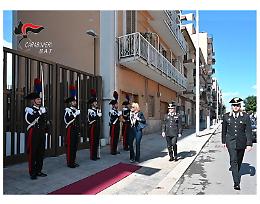 Il Prefetto Bat in visita al Comando Provinciale dei Carabinieri. Le foto