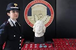 Giornate del Patrimonio, in mostra i reperti recuperati dai Carabinieri