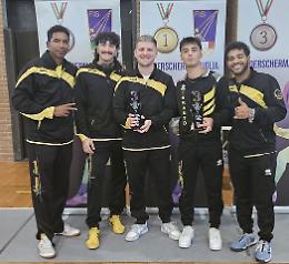 Club Scherma Taranto, medaglie pesanti
