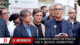 I commercianti in campo per il Borgo
