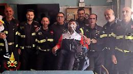 Un blackout mette a rischio la vita di un uomo: salvato dai Vigili del Fuoco con un gruppo elettrogeno