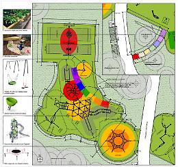 Consegnati i lavori per creare un "Parcobaleno" nella pineta San Francesco