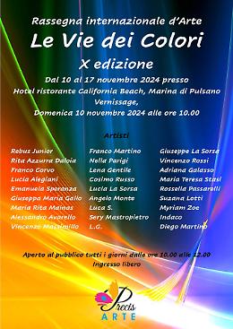 "Le vie dei colori" in mostra a Marina di Pulsano