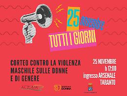 Violenza di genere, oggi il corteo 