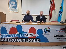Sciopero generale, venerdì il corteo