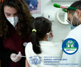 Il Policlinico di Bari entra nel Programma Nazionale Ospivax