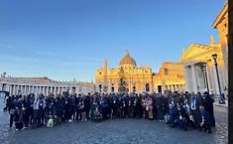 I pescatori tarantini ricevuti da Papa Francesco 