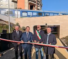 L’inaugurazione del sottopasso ciclopedonale tra via delle Murge e via Cotugno a Bari