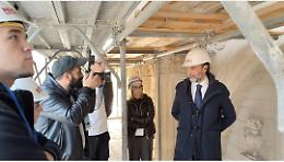 "Cantieri Aperti" a Lecce. Gli studenti in visita al restauro della Chiesa di Sant’Irene. Le foto