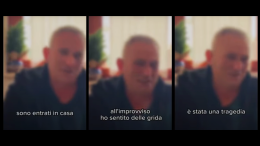 «Armati con fucile a canne mozze in casa mia. Mia figlia si è nascosta in una stanza e ha chiamato i carabinieri». Il video shock