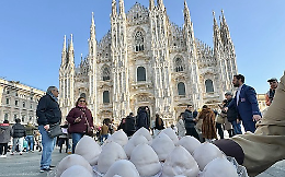 Il Sospiro di Bisceglie conquista il Duomo di Milano. Le foto