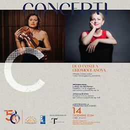 Concerto del duo Costea-Gromoglasova alla Fondazione "Paolo Grassi"